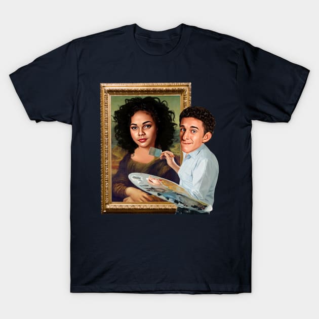 Saved by the Bell - Screech and Lisa T-Shirt by Zbornak Designs